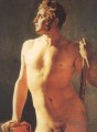 Torse Masculin Nu Jean Auguste Dominique Ingres